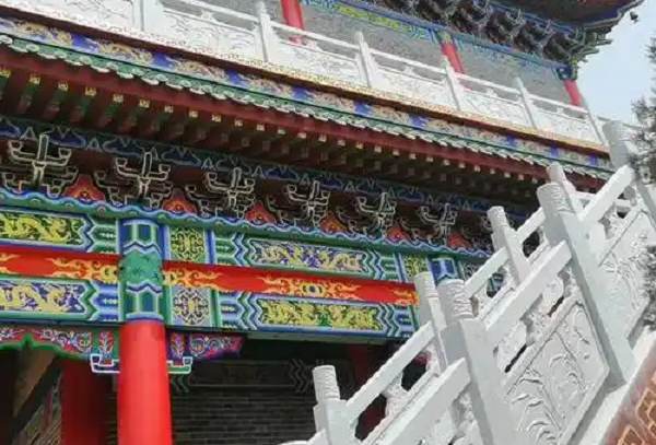 大连仿古线雕栏杆 案例四